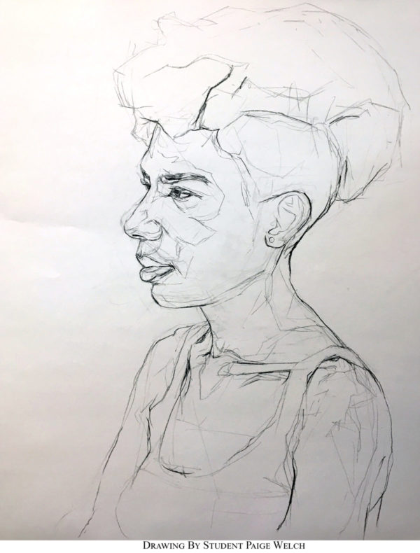 PORTRAIT SERIES - FUNDAMENTALS OF PORTRAIT DRAWING I- LINE - Wednesdays September 2019