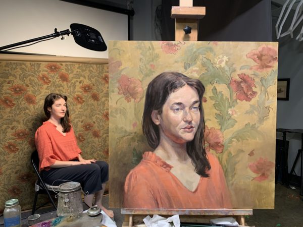 ONLINE Portrait Painting: An Indirect Approach