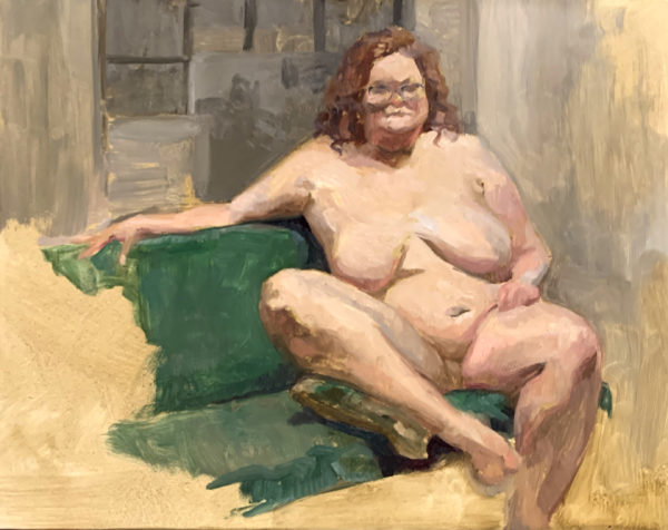 FIGURE SERIES: Alla Prima Figure Painting May 2022 - Image 5